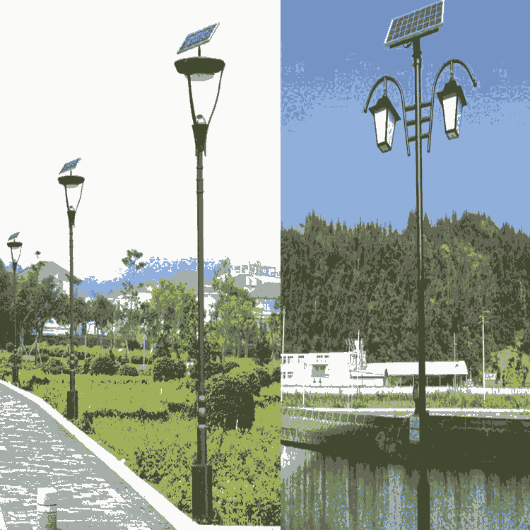 河北邯鄲 太陽(yáng)能LED燈 景觀燈 高桿燈 廠家直銷 支持來圖定制