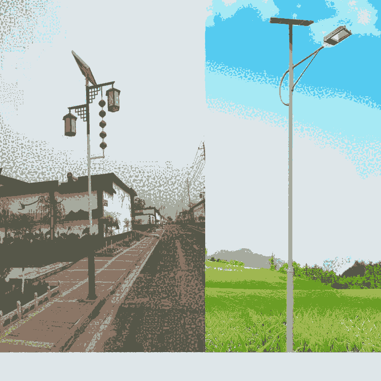 加市電太陽能路燈3米太陽能庭院燈 價格實惠 支持來圖定制