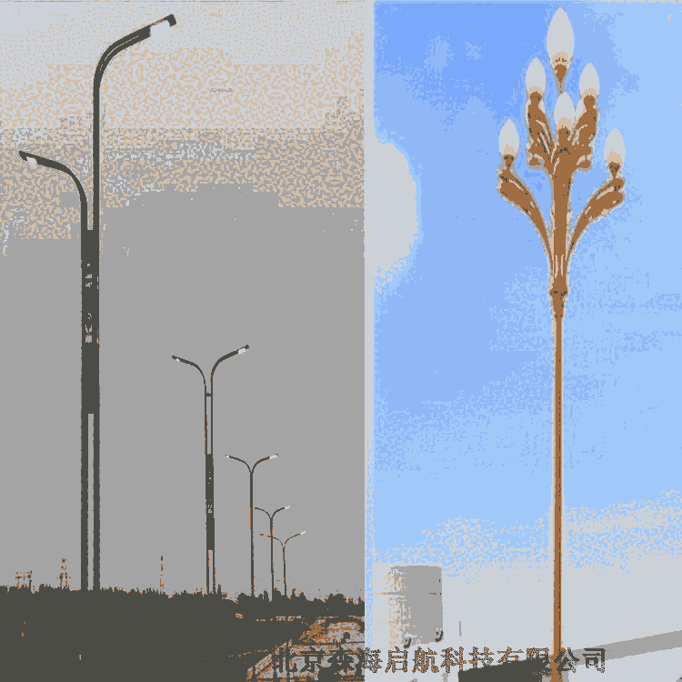 森海啟航道路LED路燈 為黑夜增加一道光 太陽能路燈供應商